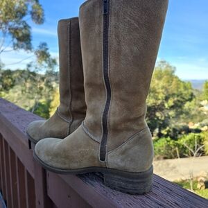 UGG Tan Heeled Boots